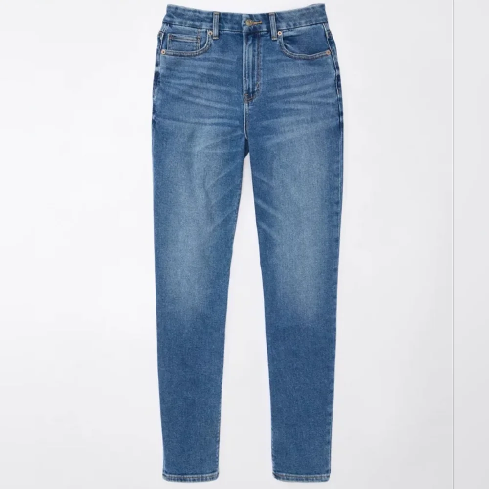 American Eagle Outfitters High Rise Blue Jeans - Picture 4 of 14